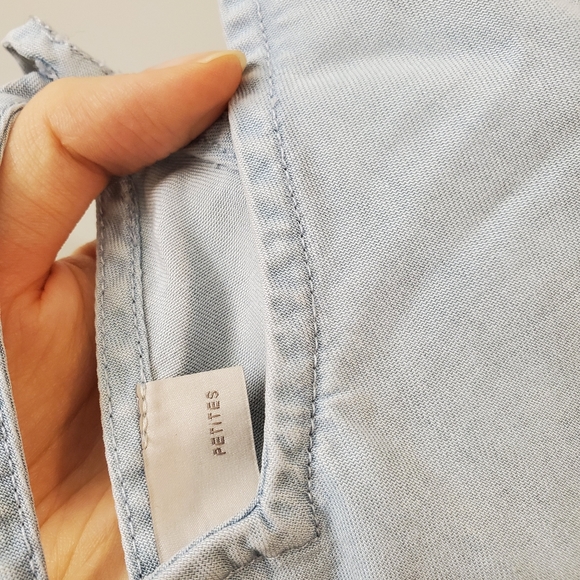 LOFT Chambray tank top - Picture 5 of 5